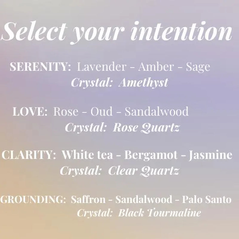 Crystal intention candle, photo 3 of 11
