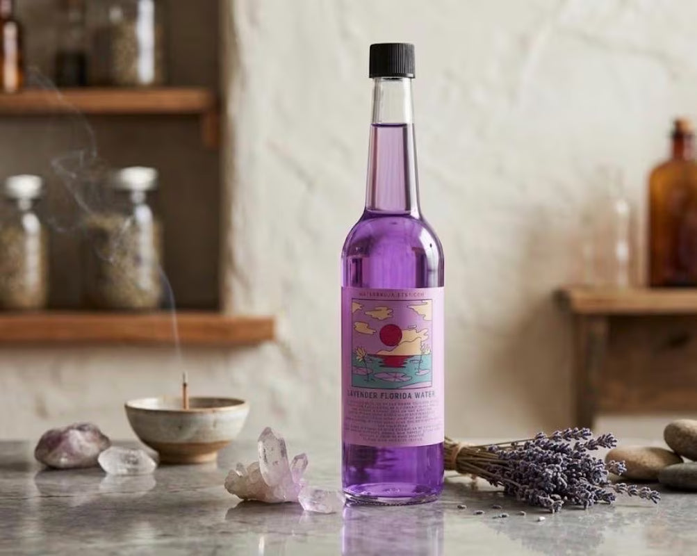 Lavender Florida Water with amethyst, photo 1 of 7
